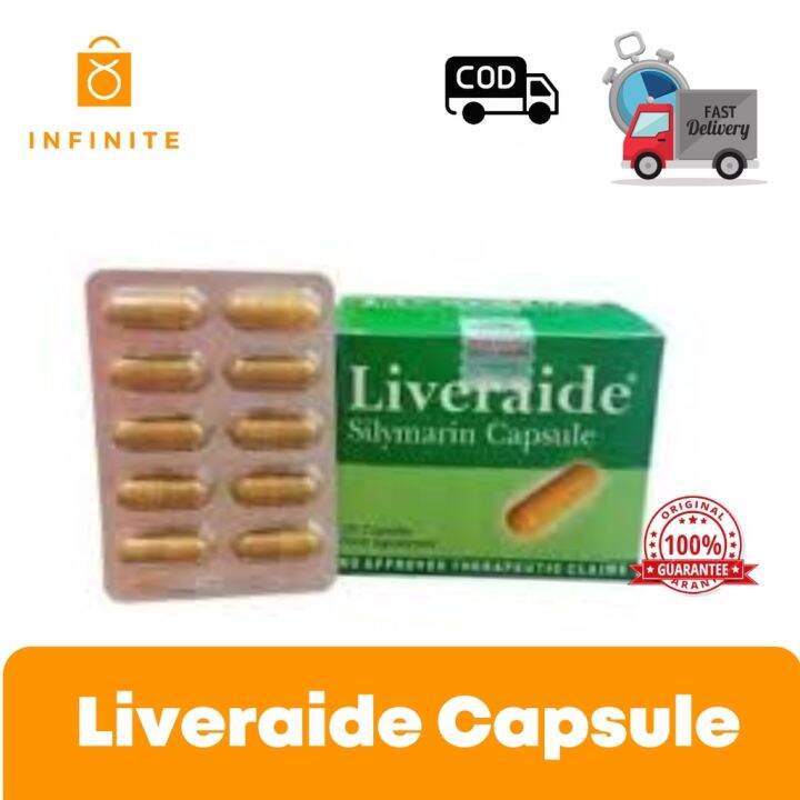 Liveraide Silymarin Capsule 10s Lazada Ph