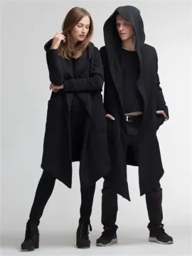 ZANZEA Long Cape Coat Women Hooded Cloak Overcoat Poncho Coats