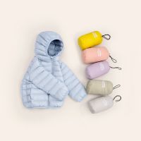 3-13Y Children White Duck Down Boys Jacket Thickened Kids Coat for Girl Winter 2022 New Casual Candy Color Warm Hooded Clothes