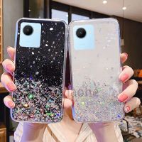 Case สำหรับ Realme C30 Narzo 50i นายกรัฐมนตรี RealmeC30 Narzo50i 4กรัม S Tarry Sky เงินฟอยล์ G Litter อีพ็อกซี่โทรศัพท์อ่อนปลอกปกหลังป้องกันการล่มสลายกันกระแทก