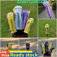 2023 NEW for○☁ Kobe Mamba spirit Golf Wood Headcovers For Driver Fairway Wood Hybrid 135UT Clubs Set Heads PU Leather Protector Waterproof Wood Covers Unisex