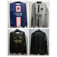 shot goods Maillots de football 2022 2023 Paris PSG soccer jersey MBAPPE ICARD shirt NEYMAR JR long sleeve