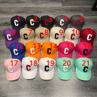 2021 Summer Fashion Trendy C Letter Printed Baseball Cap Outdoor Casual Luxury Brand Peaked Cap Wholesale Unisex Hats