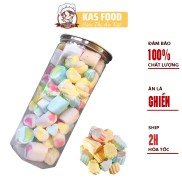 Kẹo bông marshmallow KBM250 kẹo dẻo xốp, mềm 250g - Kas Food