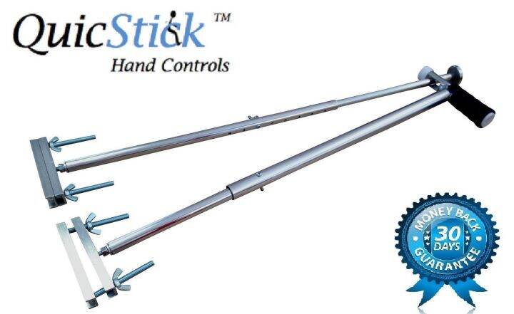 QuicStick Hand Controls Disabled Car Driving Handicap Aid Equipment ...