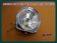 SUZUKI B120 B100 B100P A100 A100 - 3 K125 HEADLIGHT HEADLAMP SET #ไฟหน้ารถมอเตอร์ไซค์  ไฟหน้า โคมไฟหน้า จานฉาย