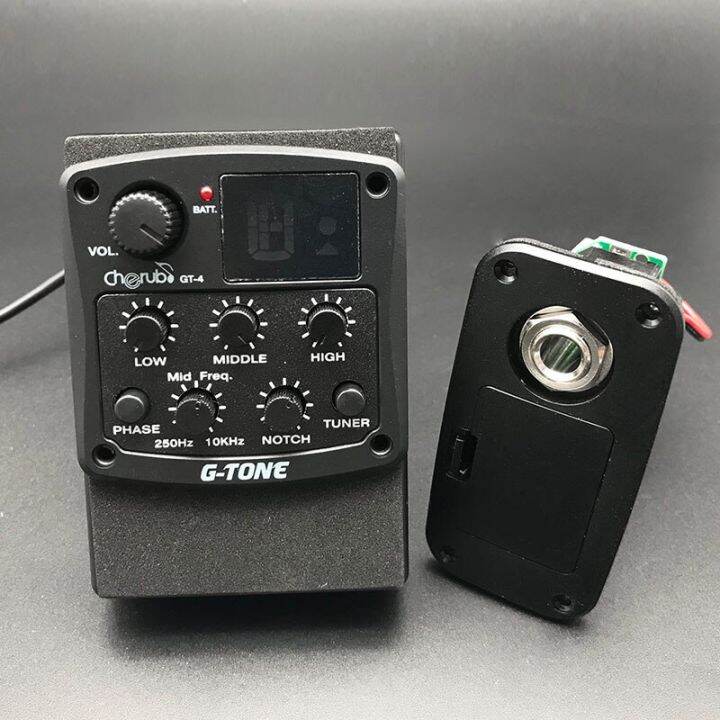 Cherub GTone GT6/5/4/3 3Band 4Band Acoustic Guitar Equalizer With