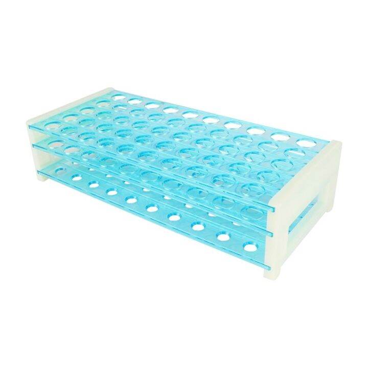 cw-๑-plastic-test-tube-bracket-rack-for-16mm-tubes-50-hole-positions-three-holder-1-pc