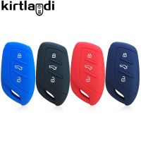 ✽ Silicone Key Case Cover Holder for MG ZS EV MG6 EZS HS EHS Rx5 2019 2020 3 Button Remote Control Car Key Cover Auto Accessories