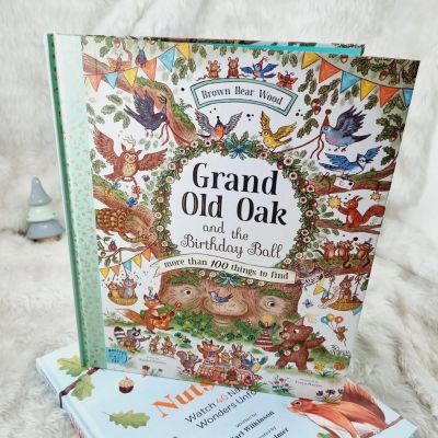 [หนังสือ เด็ก]Grand Old Oak and the Birthday Ball : More Than 100 Things to Find english book by Magic Cat #ของแท้ #พร้อมส่ง ปกแข็ง #award