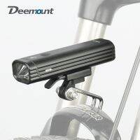 Deemount 2000มิลลิแอมป์ต่อชั่วโมง400LM,ไฟหน้าอะลูมิเนียมจักรยานไฟหน้าสายชาร์จยูเอสบีแอลอีดีไฟติดแฮนด์ตะเกียบหน้าคอจักรยานหมวกนิรภัย