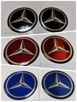 สติ๊กเกอร์เทเรซิ่นนูน อย่างดี logo BENZ logo โลโก้ เบนซ์ sticker ติดรถ แต่งรถ ติดดุมล้อ ดุมล้อ ติดพวงมาลัย ติดพวงกุญแจ กลม วงกลม สติกเกอร์