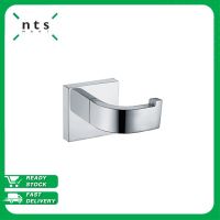 NTS Single Robe Hook ที่แขวนเสื้อคลุมในห้องน้ำ ตะขอแขวนเสื้อคลุม ตะขอแขวนผ้าเช็ดตัว สแตนเลส Crux series พื้นผิว Mirror รุ่น BH-CRM10