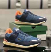 Siêu Sale + Tặng Vớ Nike Xịn + free ship  Giày Lacoste Chính Hãng Xanh Đậm
