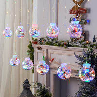 LED Ball Garland String Lights Copper Wire Bubble Ball Fairy Lighting Lamp Indoor Garden Christmas Wedding Party Holiday Decor