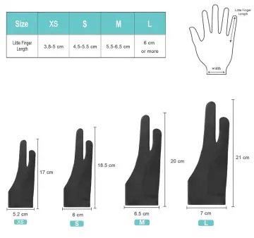 Drawing glove size M