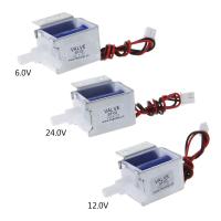 Micro Electric Solenoid Valve N/C Normally Closed 6V 12V 24V Wires Gas Water Air Control Drop Ship