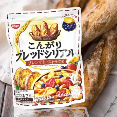 NISSIN Bread Cereal ซีเรียลขนมปังฝรั่งเศส( ผสมเนื้อเบอร์รี่ )