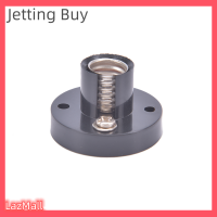 Jettingbuy ฐานโคมไฟแบบแบน,ขายแฟลชที่ยึดสกรู E10 DIY อะไหล่ทดสอบลูกปัดไฟฟ้า