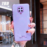 YBD เคสสไตล์สาวลูกอมสำหรับ Xiaomi Redmi Note 9S Note 9 Pro Max ปลอก6D ชุบป้องกันการวางเคสพร้อมที่แม่นยำป้องกันกล้อง