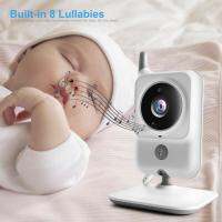 3.2 Inch LCD Video Baby Monitors Wireless Babysitter Two Way Audio Night light Temperature Baby Camera Nanny VB607 Dropship