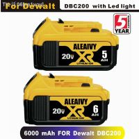 20V 6.0Ah MAX Battery Power Tool Replacement for DeWalt DCB184 DCB181 DCB182 DCB200 20V 3A 5A 6A 18Volt 20v Battery (hot sell) ea1voy