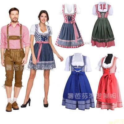 German Oktoberfest clothing for men and women party wear promotional clothing stage clothing winery work clothes