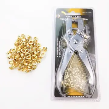 Eyelet Hole Punching Pliers Kit Shoe Holes Rivet Pliers For