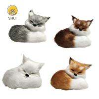 SHUI70300 ของเล่นขายของ สำหรับเด็กหุ่นแอ็กชันประดับรถยนต์ตุ๊กตาสัตว์เทียมสีน้ำตาลตุ๊กตาหนานุ่มตุ๊กตายัดนุ่น