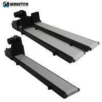 Mini Cargo Conveyor 504/532MM Belt Vending Machine Track Cargo Lane Grocery Pickup Contactless Table Top Belt Conveyor No Power