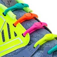 12Pcs/Set Silicone Elastic Shoelaces No Tie Shoelace Kids Adult Sneakers Quick Lace Lazy Sport Rubber Round Shoestrings 13Colors