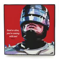 RoboCop โรโบคอป ซุเปอร์ฮีโร่ Super Hero หนัง รูปภาพ​ติดผนัง pop art พร้อมกรอบและที่แขวน กรอบรูป แต่งบ้าน ของขวัญ โปสเตอร์ รูปภาพ