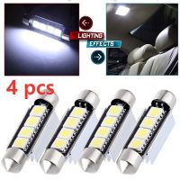 4ชิ้น Canbus 31มม. 36มม. 5050 Smd 4 Led Dc 12V Kennzeichenbeleuchtung Innenbeleuchtung โคมไฟ Soffitte Lampe Licht