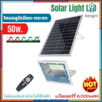 Solar Light ไฟโซล่าเซล สว่างยันเช้า เปลี่ยนแบ็ตได้ 300w 200w 150w 100w 50w ไฟ สปอตไลท์ Led โคมไฟ โซล่าร์เซล Miura Shop flashsale ลดกระหน่ำ