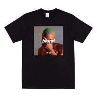 Frank Shirt Ocean Vintage Blond Music Album Cover Graphic Tee Rapper Singer Hop Artist Fans Collector Tee แฟชั่นแขนสั้นผ้าฝ้าย