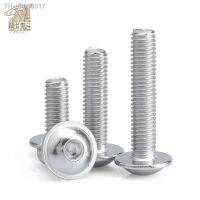 ❐○☑ Hexagon head screw with stainless steel flange bolt 304 M2.5 m3 M4 M5 M6 M8 iso7380.2