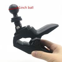 ▫✲ Plastic Universal Medium Tough-Clamp Base with 1 inch Ball for gopro Motorcycle