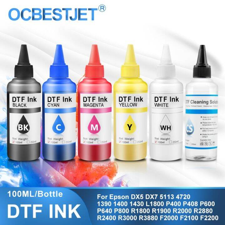 Direct transmission of 100ML DTF ink for Epson DX5 DX7 5113 4720 I3200