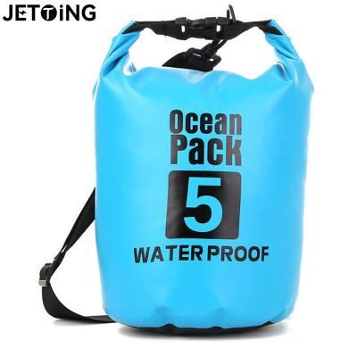 5L 15L Waterproof Swimming Bag Dry Sack Camouflage Colors Fishing Boating Kayaking Storage Drifting Rafting Bag Water Resistance Power Points  Switche