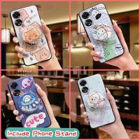 Cartoon Anti-dust Phone Case For OPPO A78 4G Durable drift sand Fashion Design Silicone Soft Case Back Cover Waterproof