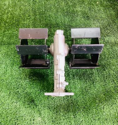 หัวเกียร์พรวนดิน ใบตรง 10 เซนติเมตร 28มิล 9ฟัน (Shoveling gear) ถากหญ้า ดายหญ้า เหล็กอย่างดี ใช้ต่อกับเครื่องตัดหญ้า สะดวก รวดเร็ว ใช้งานง่าย