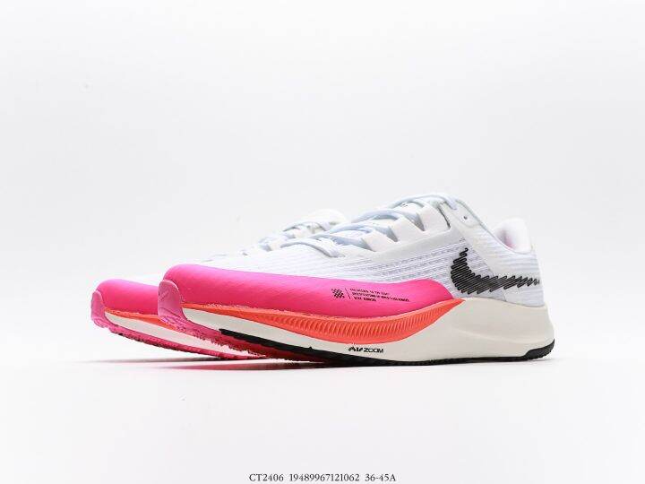 รองเท้าผ้าใบniike-air-zoom-alphafly-next-black-pink-อุปกรณ์ครบเซ็ต-รองเท้ากีฬา-รองเท้าแฟชั่น-สินค้าพร้อมส่ง