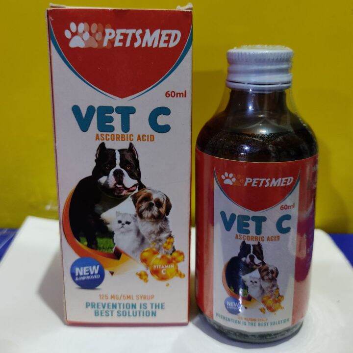 VET C (60ml) vitamin C..dog/cat ascorbic acid or sodium ascorbate