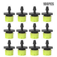 New Arrival 100pcs 1/4 Inch Adjustable Micro Flow Dripper Drip Head Water Dropper