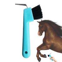 Hoof Picks For Horses Horse Brushes Comfortable Grip Effort-Saving Hoof Brush Care Tool Horse Supplies Time-Saving for Muddy Shoes Work Boots Stables Horseshoes Houses present