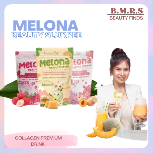 Melona Beauty Slurpee Premium Japanese Collagen Drink Whitens