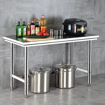 Stainless steel deals console table