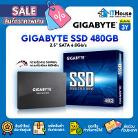 ?GIGABYTE SSD 480GB (GPGSTFS31480GNTD)?SATA III เพื่อความรวดเร็วในการใช้งาน ?ความเร็วอ่าน/เขียน 500/480 MB/S?ประกัน 3 ปี