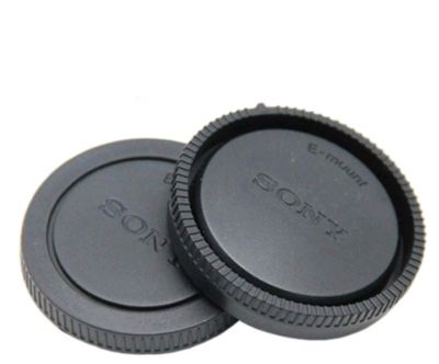 Rear Lens Cap ฝาปิดท้ายเลนส์ + Body Cap ฝาปิดบอดี้ SONY E-mount A7S A7M2 A7 A9 A7R A5000 A5100 A6000 A6300 A6500 NEX3 3N 5C 5N 5R 5T 6 7(0722)
