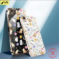 【นาโน】เคสสำหรับ A11S A32 A53S A8 OPPO ฝาครอบแบบเป็นคู่ A57 A54ลายแมวน่ารัก A17 A55 A72 A73 A74 A76 A33 A96 2022 4G 5G